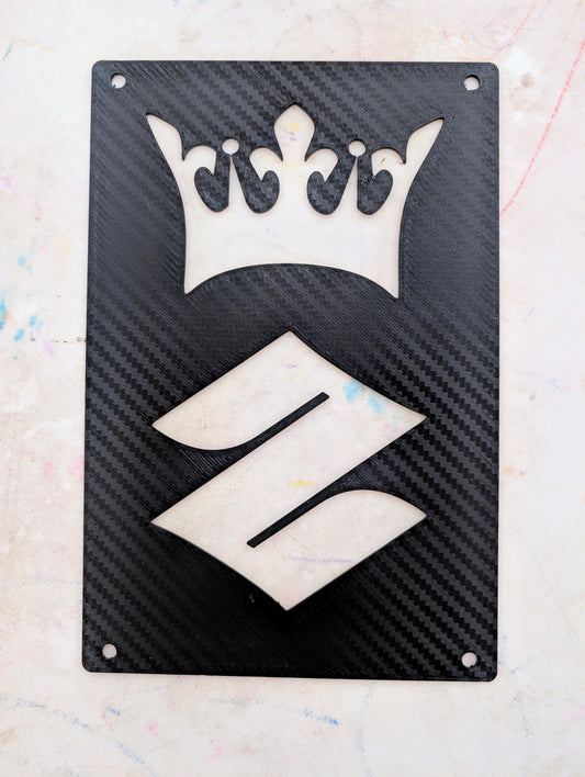 Customize Your Ride: Suzuki Kingquad Warning Tags