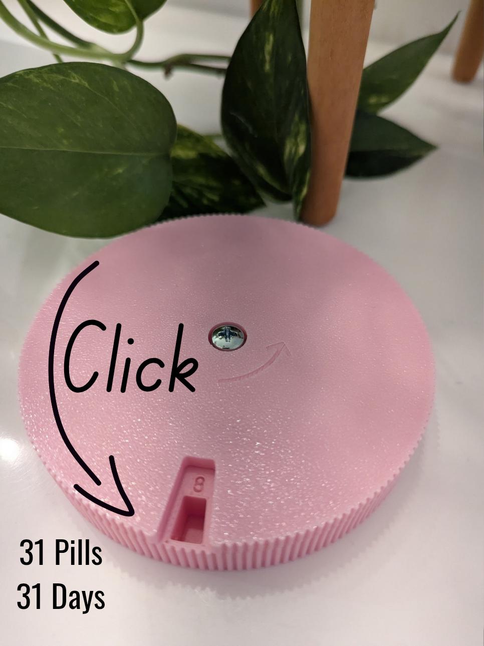 31-Day Pill Box Organizer