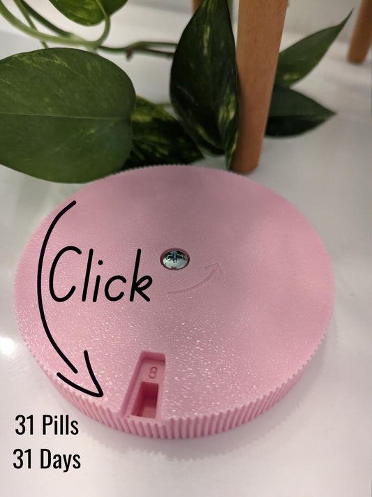 31-Day Pill Box Organizer