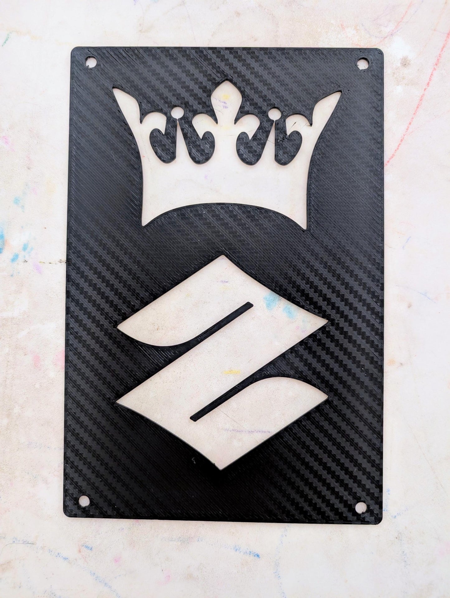 Customize Your Ride: Suzuki Kingquad Warning Tags